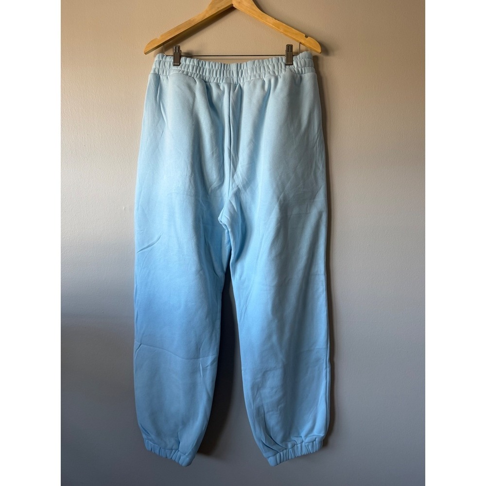 Comfrt Sweatpants XL Light Blue Pastel Edit Relaxed Fleece Joggers - Picture 5 of 5